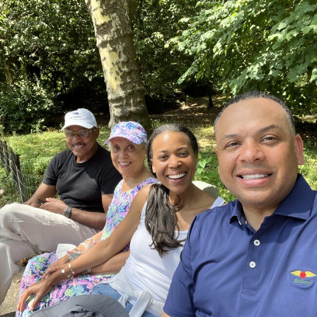 Slow morning spent in Central Park with Helen's Mom and Dad.